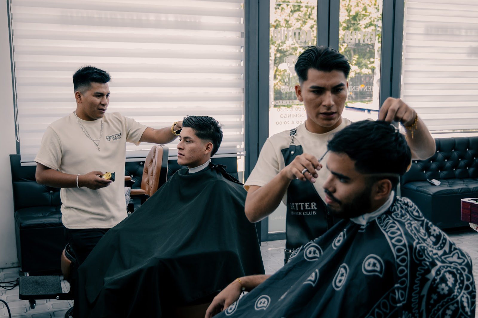Trabajo y ambiente de Better Barber Club