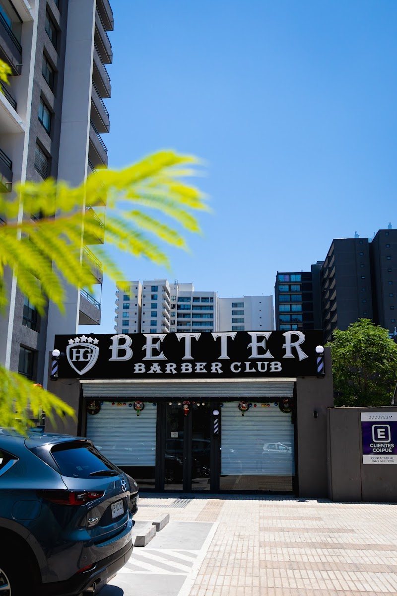 Local de Better Barber Club Macul visto desde Avenida Macul